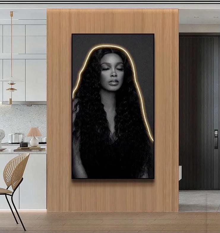 Custom Led Wall Frame